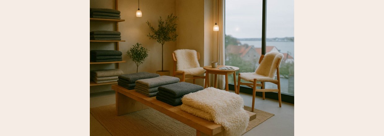 Besg vores showroom: Prv lammeskind og uld i Svendborg