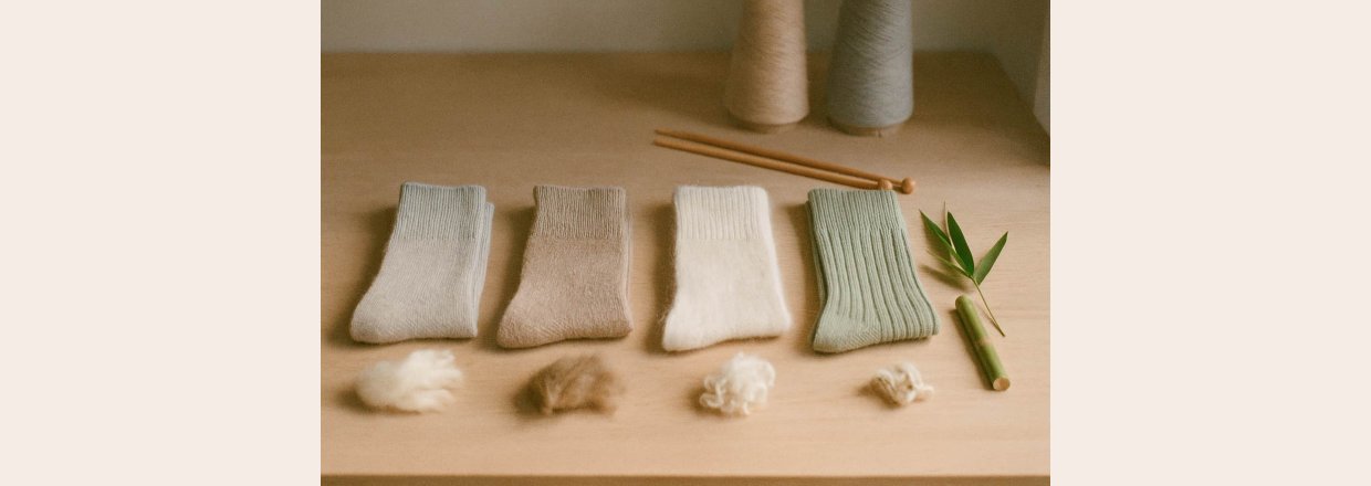 Merino, alpaka, mohair eller bambus? Guide til uldtyper i sokker