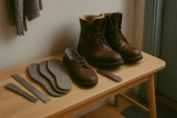 Uldsler: Sdan vlger du tykkelse og strrelse til dine stvler