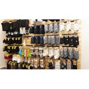 Uldsokker i butikken