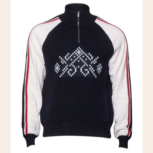 Br�tens strik i 100% merinould