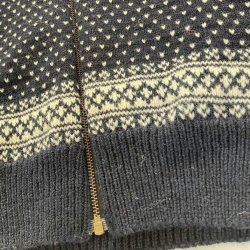 Navy mnster Cardigan 100% uld