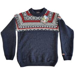 Navy m/mnster 100% uld