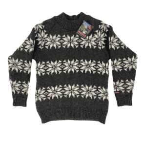 Islandsk strik koks 100% uld tyk