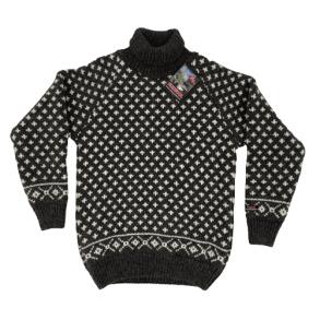 Raglan sweater Koks 100% uld