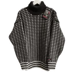 Islandsk sweater Koks/mnster 100% uld