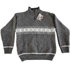 Norsk koks strik 100% uld - vare 048