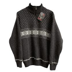 Norsk koks strik 100% uld - vare 048