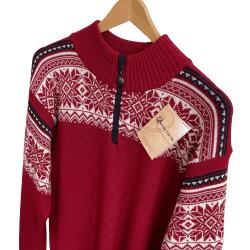 Norsk Rd 100% merinould