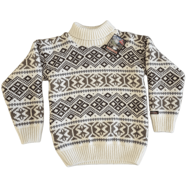 Islandsk sweater 100% uld 1