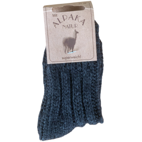 Tykke alpaka uldsokker til brn Koks
