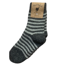 Brnesokker med 92% Alpaka 2 par