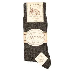 75% ULD med Angora - 2 PAR Koks &amp; Koks - str 35-50