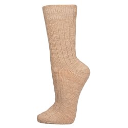 75 % uld med Angora - 2 par Brun &amp; Beige - str 35-50
