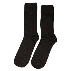 75 % uld med Angora -2 par i sort - str 35-50