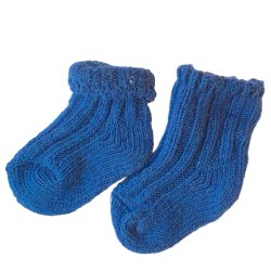 Baby Uldsokker Bl