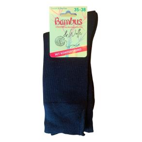 Bambusstrmper med uld 