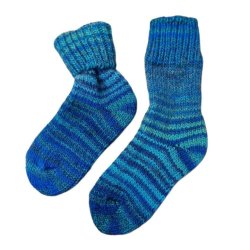 Uldsokker rd eller bl - udgr