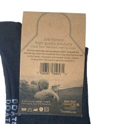 Brtens Tynde Merinosokker 60% uld (2-pak)