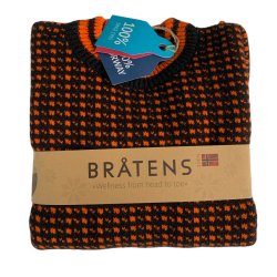 Uldtrje Orange 100% uld