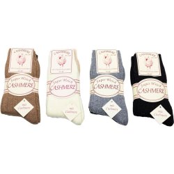 Uldsokker Cashmere 40% uld  2 par - udgr