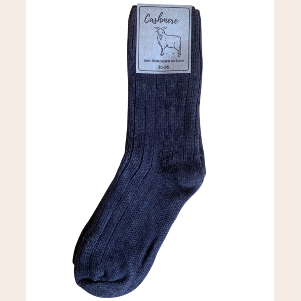 Cashmere str�mper Brun