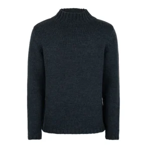 Fuza Wool Sweater Navy Melange 100% merinould