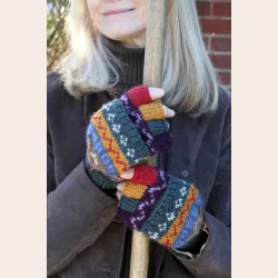 Fingervanter i uld 306