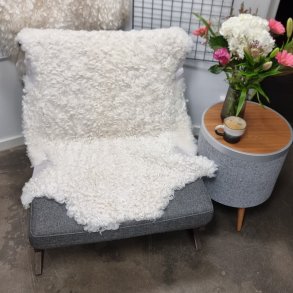 Gottlandsk Lammeskind lyst kr�llet vaskbar - 8411