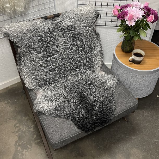 Gottlandsk Lammeskind gr�t kr�llet vaskbar - 8013