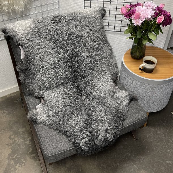 Gottlandsk Lammeskind gr�t kr�llet vaskbar - 8015