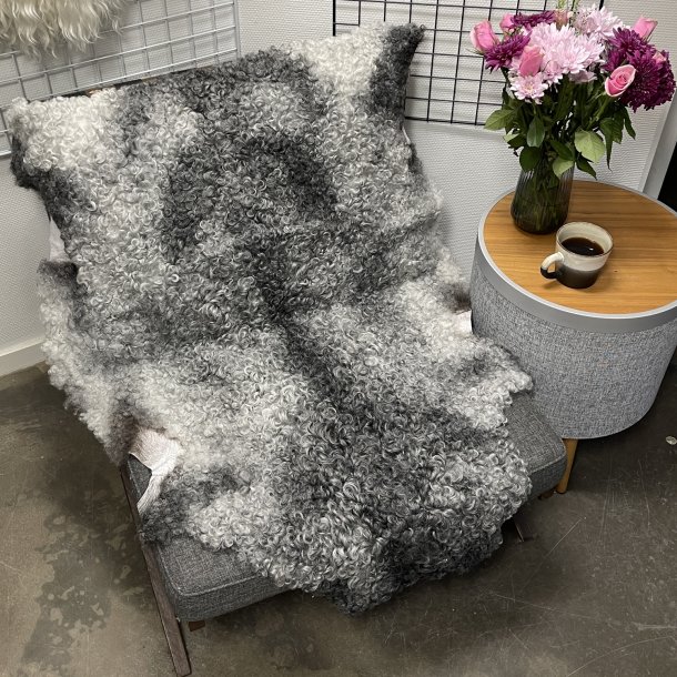 Gottlandsk Lammeskind gr�t kr�llet vaskbar - 8016