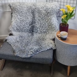 Gottlandsk Lammeskind gr�t kr�llet vaskbar - 8004