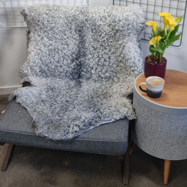 Gottlandsk Lammeskind gr�t kr�llet vaskbar - 8004