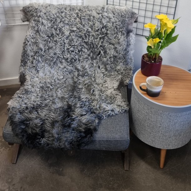 Gottlandsk Lammeskind gr�t kr�llet vaskbar - 8015