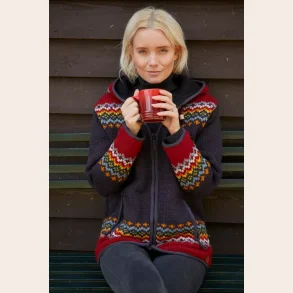 Httejakke med lynlslommer og foer