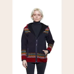 Httejakke med lynlslommer og foer