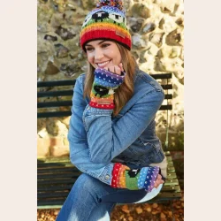 Hue i uld med fr 401