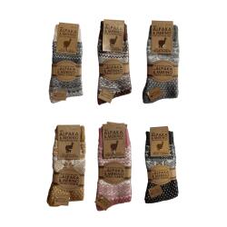 Tykke uldsokker med Alpaka og merino 2 par