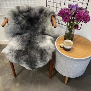 Islandsk klippet lammeskind gr� str M 2912