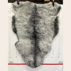 Islandsk klippet lammeskind gr� str M 2913
