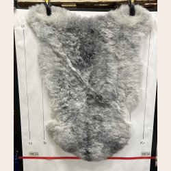 Islandsk klippet lammeskind gr� str M 2918