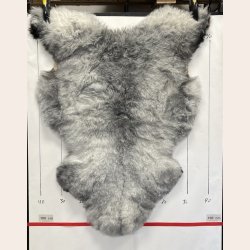 Islandsk klippet lammeskind gr� str M 2918