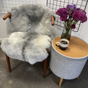 Islandsk klippet lammeskind gr� str M 2930