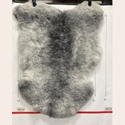 Islandsk klippet lammeskind gr� str M 2936