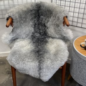 Islandsk klippet lammeskind gr� str M 2912