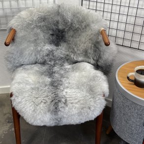 Islandsk klippet lammeskind gr� str M 2914