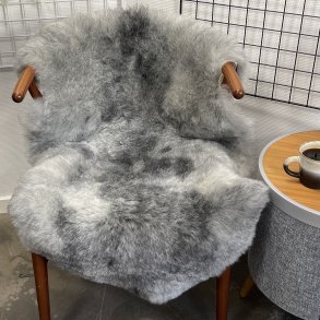 Islandsk klippet lammeskind gr� str M 2916