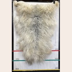 Islandsk lammeskind gr� str XL 4410