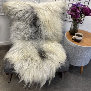 Islandsk lammeskind gr� str XL 4413